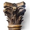 Image 5 : Carved Corinthian Wood Column 78" Tall 15.5"x15.5" Base #1