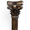 Image 3 : Carved Corinthian Wood Column 78" Tall 15.5"x15.5" Base #2