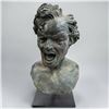 Image 1 : Bust Modernist Bronze Sculpture by French Artist Jean Claude D'Angelo Born 1946
