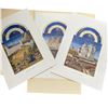 Image 6 : Portfolio of Vintage Art Plates - "12 Capolavori dell'Arte Grafica" & Illuminated Calendar Plate