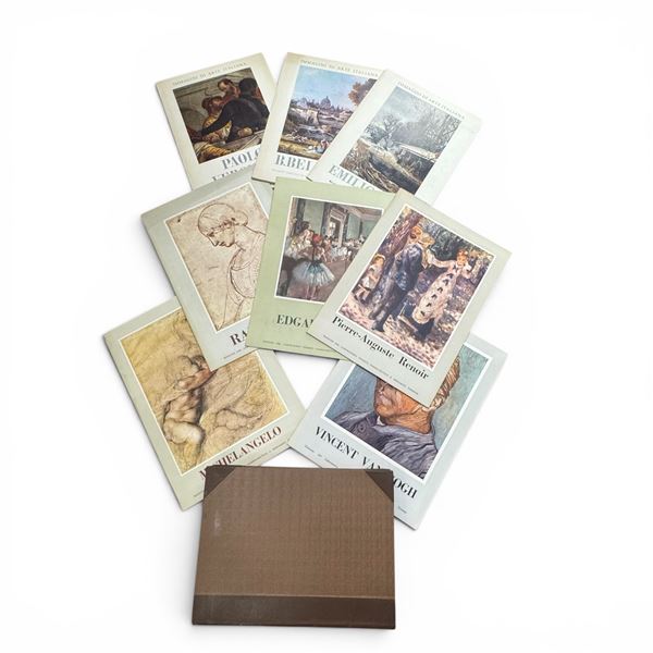 Collection of Mid-Century Italian Art Calendars & Museum-Grade Artist Portfolios (1950s-1970s)