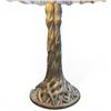 Image 4 : Gorgeous Tiffany Style Table Lamp with Sculpted Tree Trunk Style Base 28" Tall