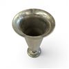 Image 2 : Large Decorative Polished Meatal Trumpet Style Vase 18.5" Tall