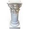 Image 1 : This is a Design Toscano Corinthian Pillar Featuring Intricate Acanthus Leaf Detailing 25x10x10"
