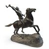 Image 6 : Remington Style Bronze Indian on Horse