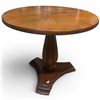 Image 1 : Small Round Side Table on Pedestal Base 22" Tall 26" Diameter Matches the Previous Furniture Lots