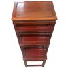 Image 2 : Nesting Tables Set of Four in Beautiful Rosewood Excellent Condition 20x14x26"