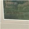 Image 2 : Alice B. Flower Riverside/Canal Scene, Watercolour (16 3/4 X 21 in.) Original Framed Work