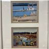 Image 2 : Jan Albertin Set of 4 Framed Coastal Scene Prints