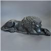 Image 1 : Vintage Bronze Recumbent Lion Sculpture Grand Tour Architectural Style (Partner is Lot 721)