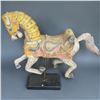 Image 2 : Vintage Hand Carved Painted Wooden Carousel Horse