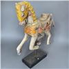 Image 3 : Vintage Hand Carved Painted Wooden Carousel Horse