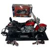 Image 2 : Vintage Harley Davidson Phone, Maisto Diecast 1/18 Scale and 2 Motorcycle Ornaments