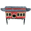 Image 2 : Vintage Large Train Caboose Toy Box 58x37x21.5"