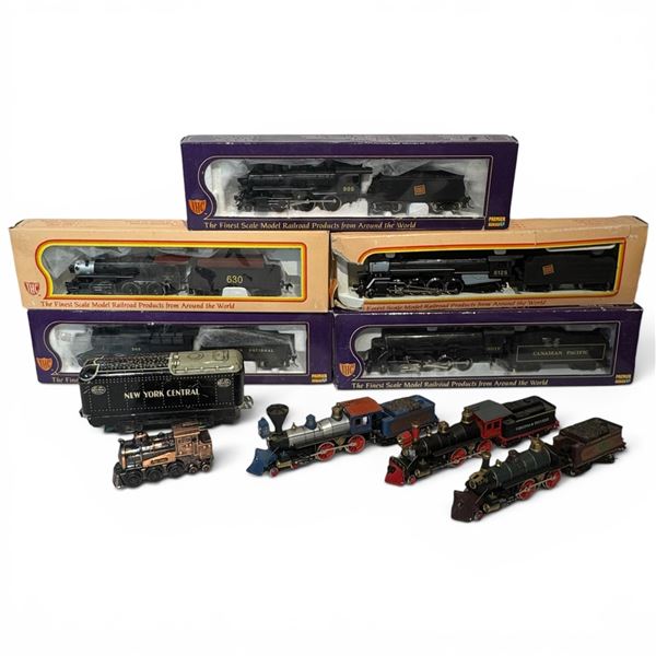 Train Collection: International Hobby Co Engines HO Scale, Marx O Gauge Coal Tender & More
