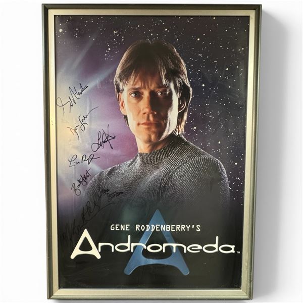 Gene Roddenberry's Andromeda Autographed Poster Signed by Keven Sorbo, Lisa Ryder and More
