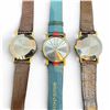 Image 4 : Three 1980s/90s McDonalds Cult Classic "Pizza" Watches with Leather Straps - Barely Worn