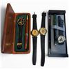 Image 1 : 4 Vintage McDonalds Character Watches with Arms for Watch Hands - Includes a Pen and Hamburgler Univ