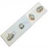 Image 1 : 4 New Rings * all stamped .925 * (Moonstones - Some with  Crystals) Longest ring  is 33 mm * Total w