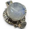 Image 4 : 4 New Rings * all stamped .925 * (Moonstones - Some with  Crystals) Longest ring  is 33 mm * Total w