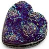 Image 2 : 4 New Rings * all stamped .925 * (Amethysts and Titanium Druzy Longest ring  is 25 mm * Total weight