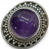 Image 4 : 4 New Rings * all stamped .925 * (Amethysts and Titanium Druzy Longest ring  is 25 mm * Total weight
