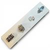 Image 1 : 4 New Rings * all stamped .925 * (Amethyst, Rose Quartz, Moonstone and Blue Topaz Crystal) Longest r