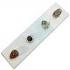 Image 1 : 4 New Rings * all stamped .925 * (Purple Druzy, Green Druzy, and Faceted Citrine Crystal) Longest ri