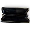 Image 4 : Coach New York Black & Gray  Legacy Jacquard Zip Around Wallet - Gently Used