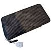 Image 5 : Coach New York Black & Gray  Legacy Jacquard Zip Around Wallet - Gently Used