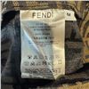 Image 4 : Fendi Italy Zucca Print Bibbed Mini Skirt - 24" waist x 15" long skirt - Preowned
