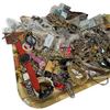 Image 2 : Full 8 KG Box of Fashion & Costume Jewelry, Wallets, Compact and Jewelry Suitable for Crafting - Pre