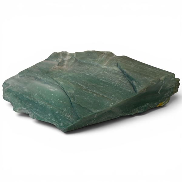 3.8 KG Slab of Green Stone Believed to be Nephrite