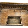 Image 3 : Vintage Wood Coffer Bench 47.5x27x27" with Iron Accents and Storage