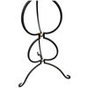 Image 2 : Wrought Iron Architectural Design Circle Based Floor Lamp 78" Tall