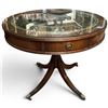 Image 1 : Duncan Phyfe Style Accent Table Round Top Pedestal Base