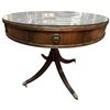Image 3 : Duncan Phyfe Style Accent Table Round Top Pedestal Base