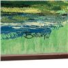 Image 2 : Large Framed Oil on Board of Forest Scene by Bosley 1971