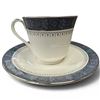 Image 6 : Royal Doulton "Sherbrooke" Fine China - Service for 8 plus lidded serving dish, teapot, sugar, cream