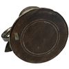 Image 3 : Sterling & MOP Topped 2.75" Salt & Pepper & Antique Silver Plated Copper Tankard