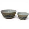 Image 1 : 2 Vintage Pyrex Homestead  Mixing Bowls -  401 (750 ml) & 403 (2 1/2 QT)