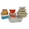 Image 1 : Complete 4 Piece Set of 1980s Pyrex "Forest Fancies" Cinderella Nesting Bowls & 8 Other Pieces (Incl