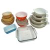 Image 2 : Complete 4 Piece Set of 1980s Pyrex "Forest Fancies" Cinderella Nesting Bowls & 8 Other Pieces (Incl