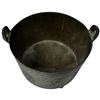 Image 3 : Vintage Small Cast Metal Tripod Cauldron - 4" tall x 5.5" diameter