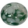 Image 2 : Art Glass LED Mushroom Lamp 7.5" Tall x 7" diameter - Takes 2 AA Batteries