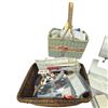Image 2 : Vintage Kenmore Portable Electric Sewing Machine with Accessories