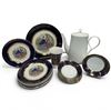 Image 1 : Collection of Fine China Dishes & Teapot - Mikasa, Coalport, Firenza & Nasco