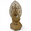 Image 3 : Carved Boxwood Buddha on Lotus Throne - 12" tall x 6" diameter