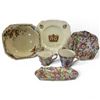 Image 1 : 4 Piece of Vintage Chintz & Wedgwood Deco Bowl  & 1939 Royal Commemorative Plate