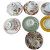 Image 4 : 9 Vintage English China Teacups with Matching Saucers